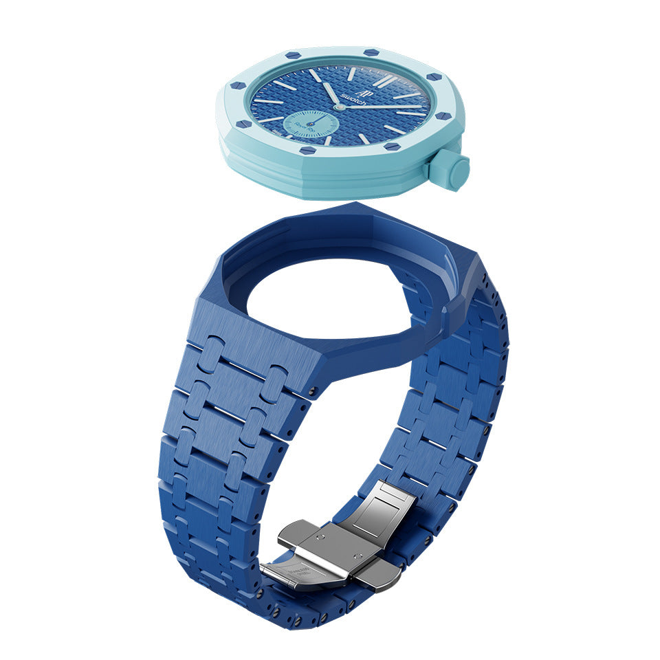 Bioceramic Bracelet For AP x Swatch Royal Pop Blaue Acht