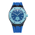 Forged Carbon Fiber Case and Textured FKM Strap For Royal Pop