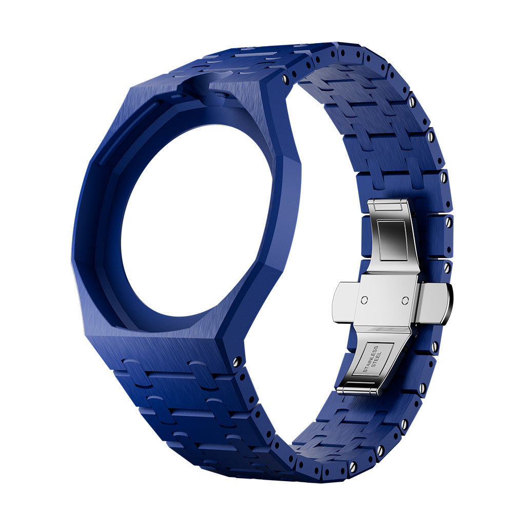 Brushed finishing bioceramic bracelet for AP x Swatch Royal Pop Orenji Hachi